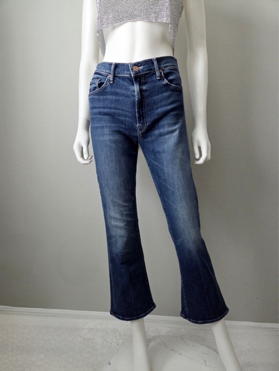 MOTHER Denim - MOTHER The Outsider Ankle Jeans, Walking On Coals Wash, Size 30